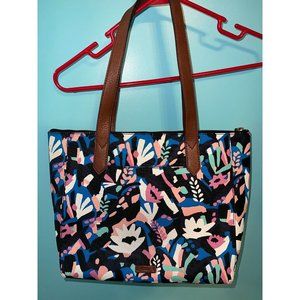 Fossil Floral Fiona Tote Bag Large